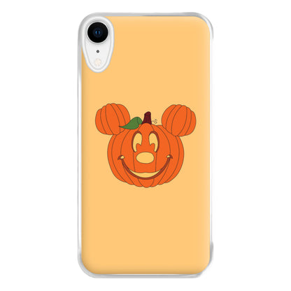 Mouse Pumpkin Halloween Phone Case for iPhone XR