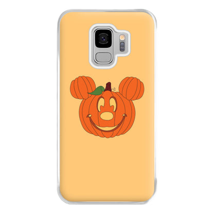 Mouse Pumpkin Halloween Phone Case for Galaxy S9 Plus