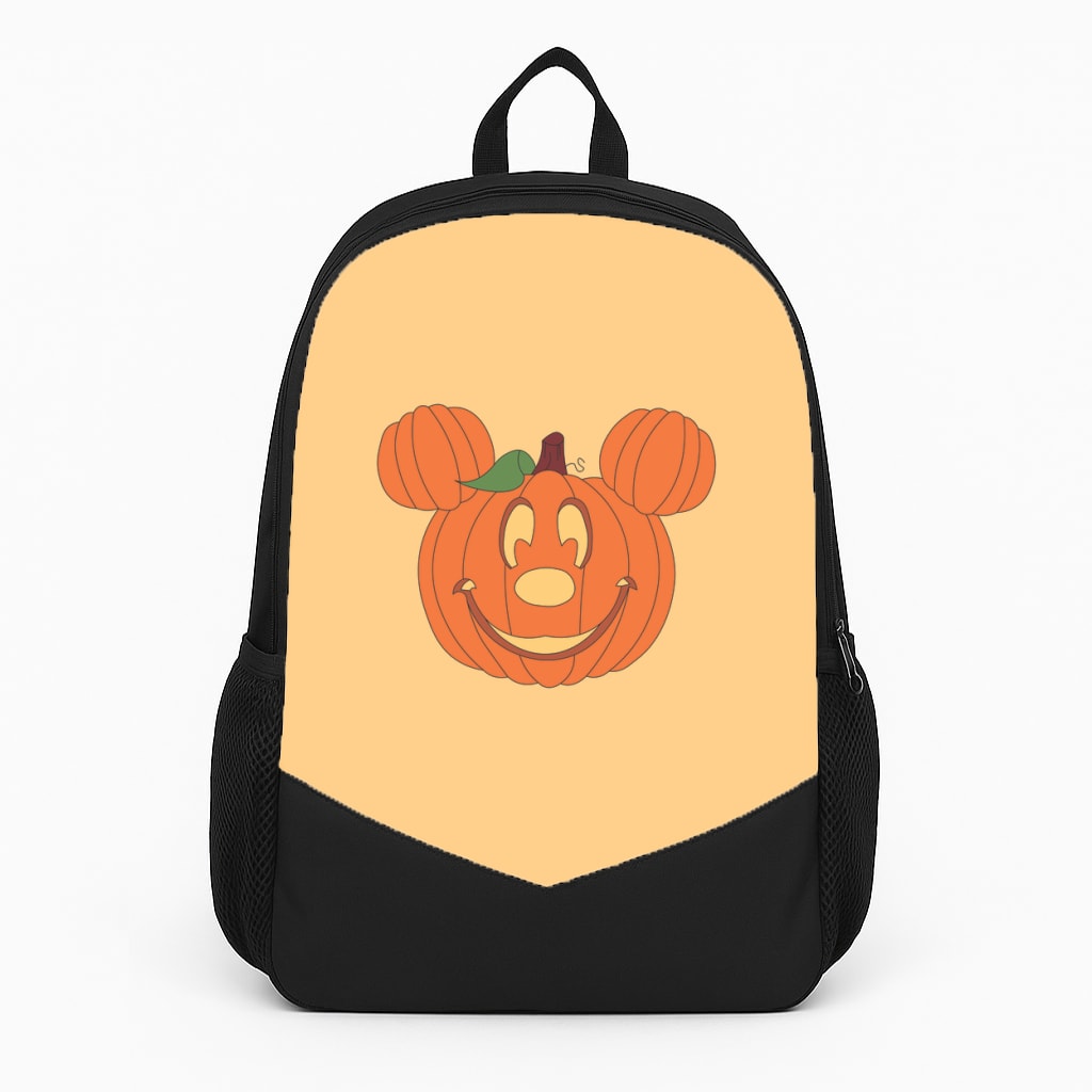 Mouse Pumpkin Halloween Backpack