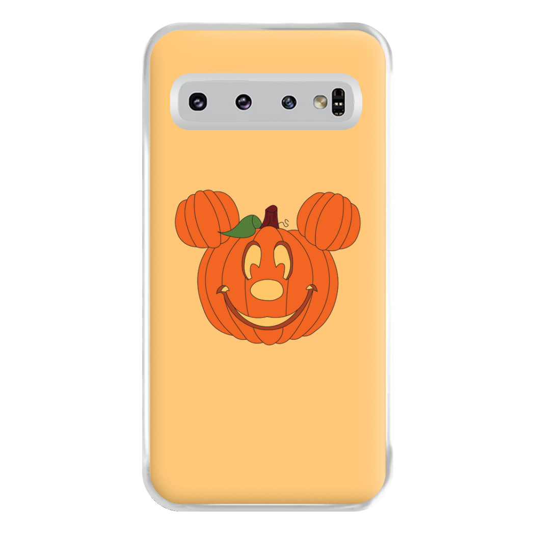 Mouse Pumpkin Halloween Phone Case for Galaxy S10 Plus