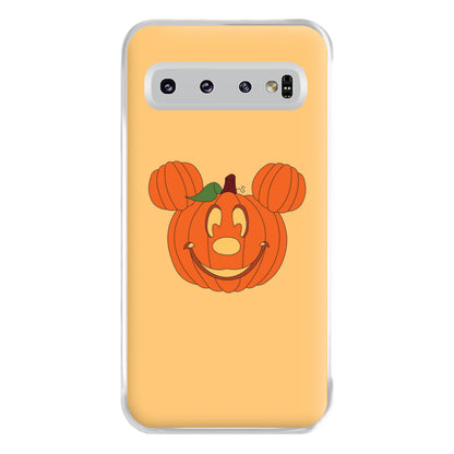 Mouse Pumpkin Halloween Phone Case for Galaxy S10 Plus