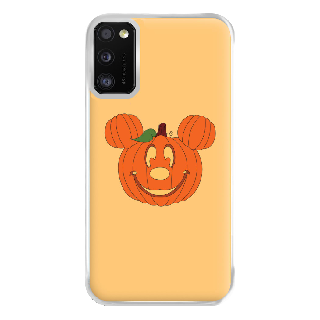 Mouse Pumpkin Halloween Phone Case for Galaxy A41