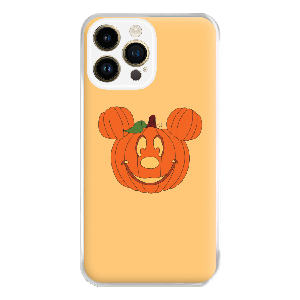 Mouse Pumpkin Halloween Phone Case for iPhone 14 Pro Max