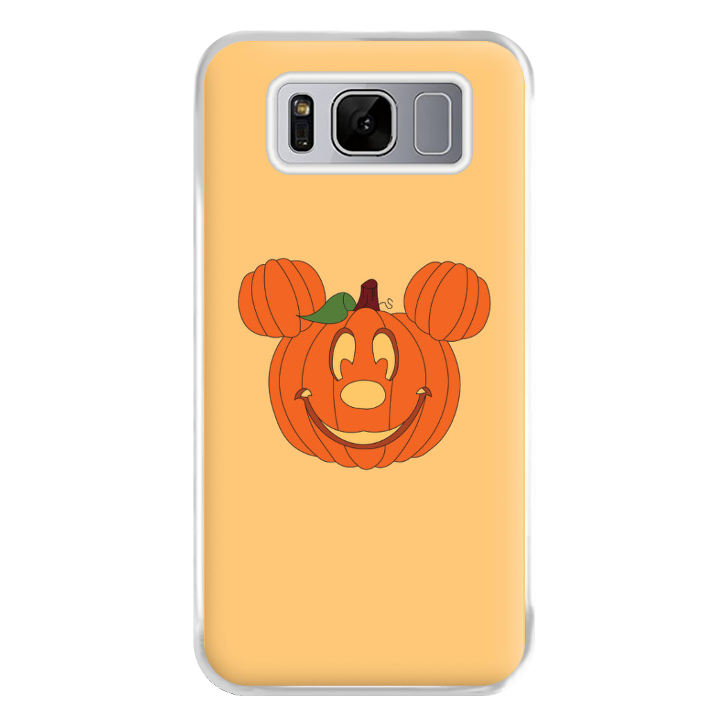 Mouse Pumpkin Halloween Phone Case for Galaxy S8 Plus