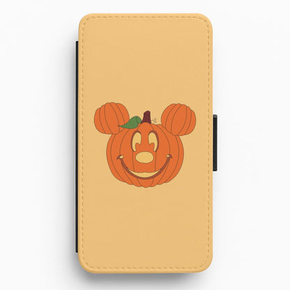 Mouse Pumpkin Halloween Flip / Wallet Phone Case