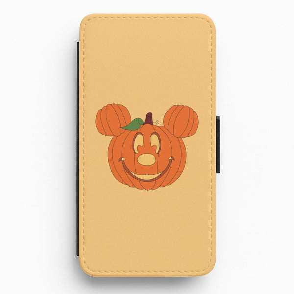 Mouse Pumpkin Halloween Flip / Wallet Phone Case