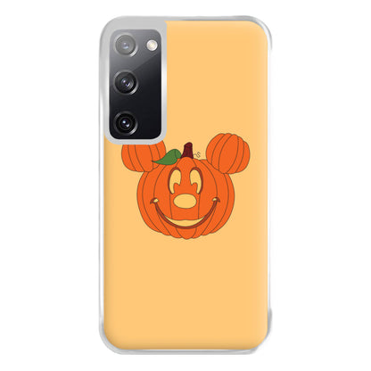 Mouse Pumpkin Halloween Phone Case for Galaxy S20