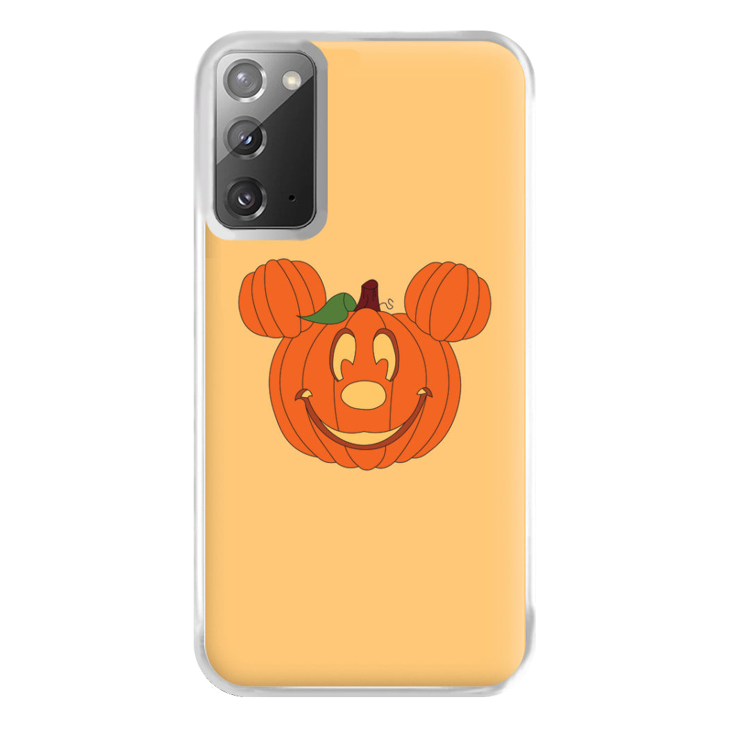 Mouse Pumpkin Halloween Phone Case for Galaxy Note 20 Ultra