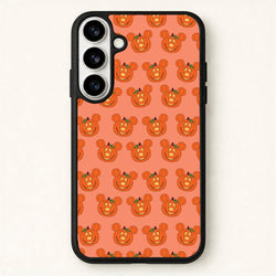 Mouse Pumpkin Pattern Halloween Phone Case for Galaxy S26 Plus