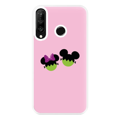 Frankenstein Mice Halloween Phone Case for Huawei P30 Lite