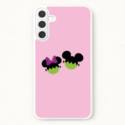Frankenstein Mice Halloween Phone Case for Galaxy A17