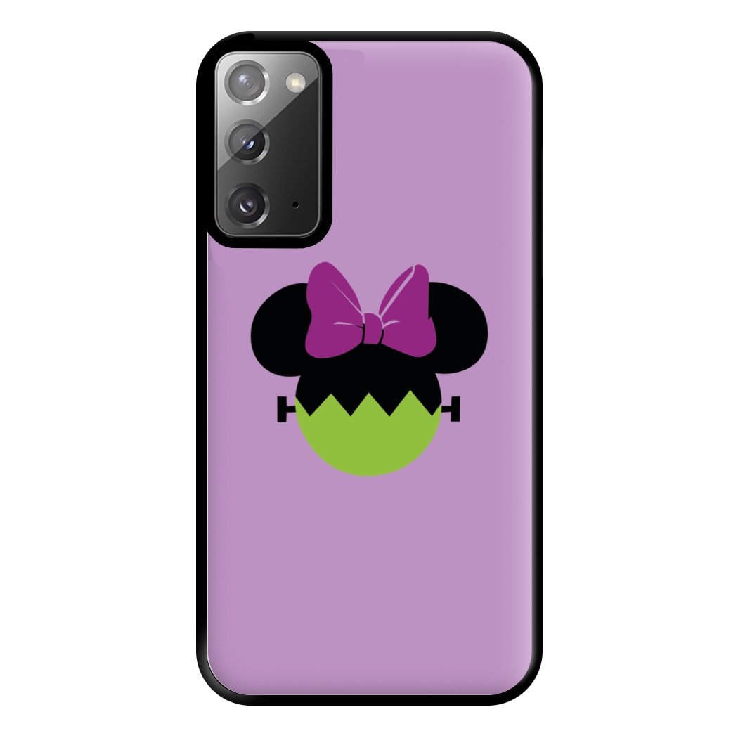 Frankenstein Girl Mouse Halloween Phone Case for Galaxy Note 20 Ultra