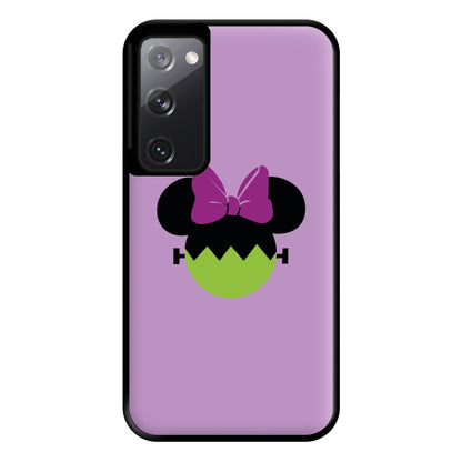 Frankenstein Girl Mouse Halloween Phone Case for Galaxy S20FE