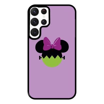 Frankenstein Girl Mouse Halloween Phone Case for Galaxy S22 Ultra