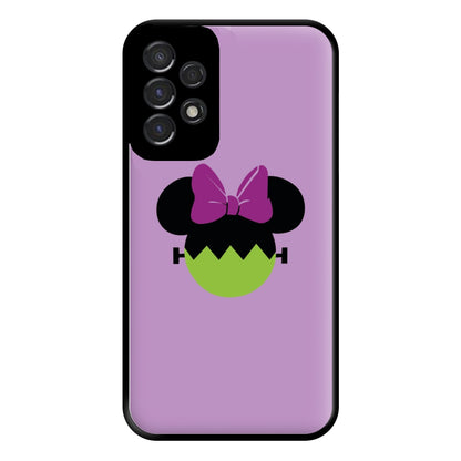 Frankenstein Girl Mouse Halloween Phone Case for Galaxy A53