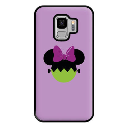 Frankenstein Girl Mouse Halloween Phone Case for Galaxy S9 Plus