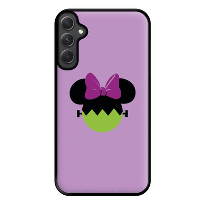 Frankenstein Girl Mouse Halloween Phone Case for Galaxy A14