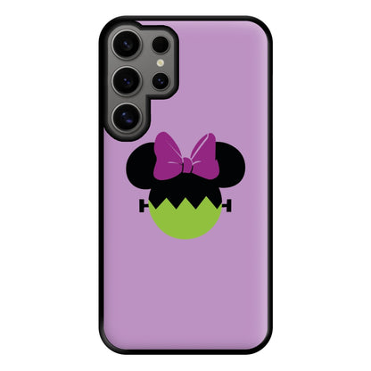 Frankenstein Girl Mouse Halloween Phone Case for Galaxy S24 Ultra