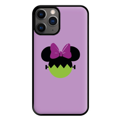 Frankenstein Girl Mouse Halloween Phone Case for iPhone 12 Pro Max