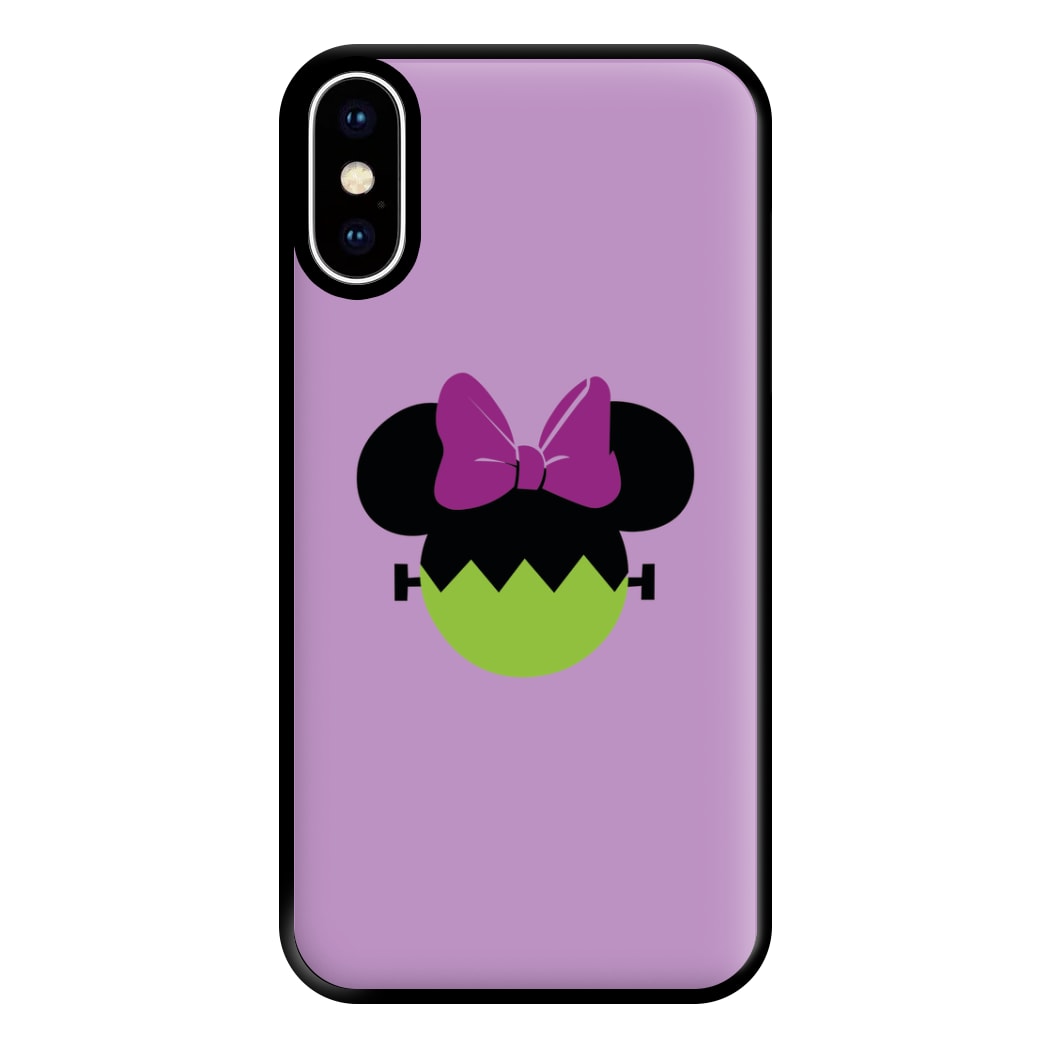 Frankenstein Girl Mouse Halloween Phone Case for iPhone XS Max