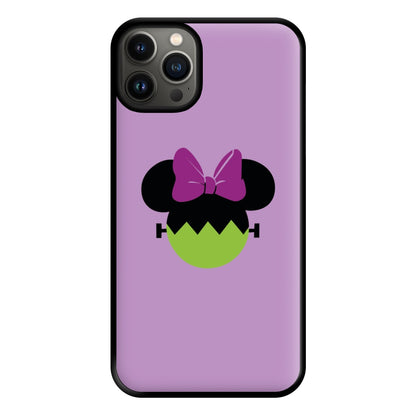 Frankenstein Girl Mouse Halloween Phone Case for iPhone 13