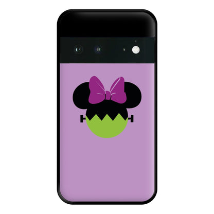 Frankenstein Girl Mouse Halloween Phone Case for Google Pixel 6a