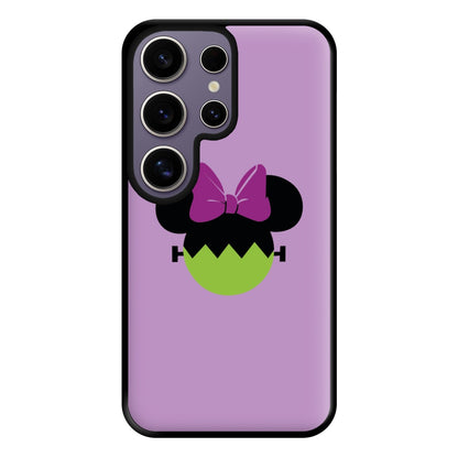 Frankenstein Girl Mouse Halloween Phone Case for Galaxy S25 Ultra