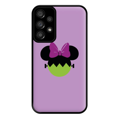 Frankenstein Girl Mouse Halloween Phone Case for Galaxy A33