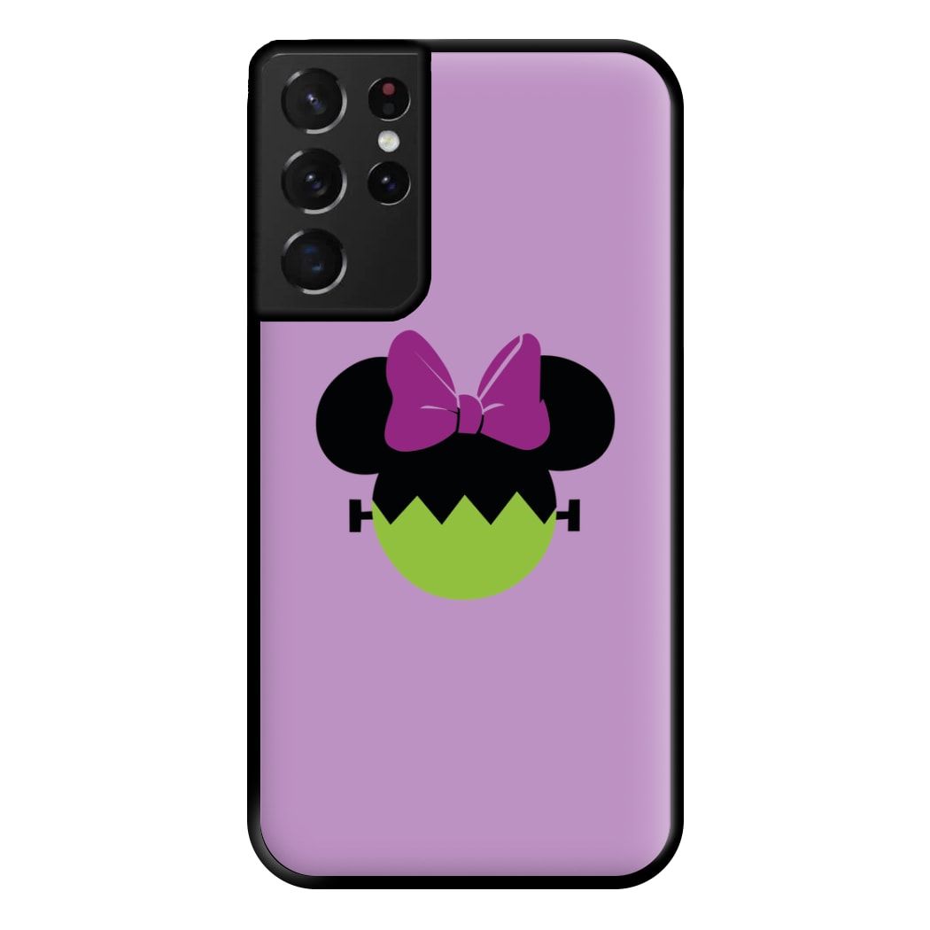 Frankenstein Girl Mouse Halloween Phone Case for Galaxy S21 Ultra