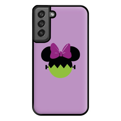 Frankenstein Girl Mouse Halloween Phone Case for Galaxy S21FE