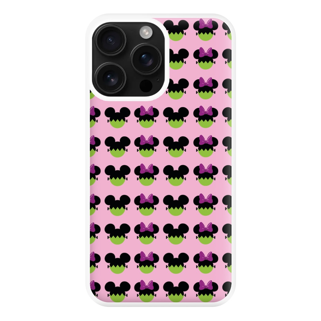 Frankenstein Mice Pattern Halloween Phone Case