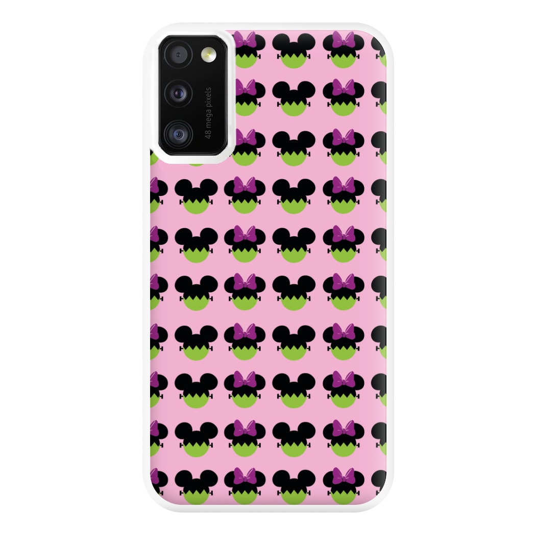 Frankenstein Mice Pattern Halloween Phone Case for Galaxy A41