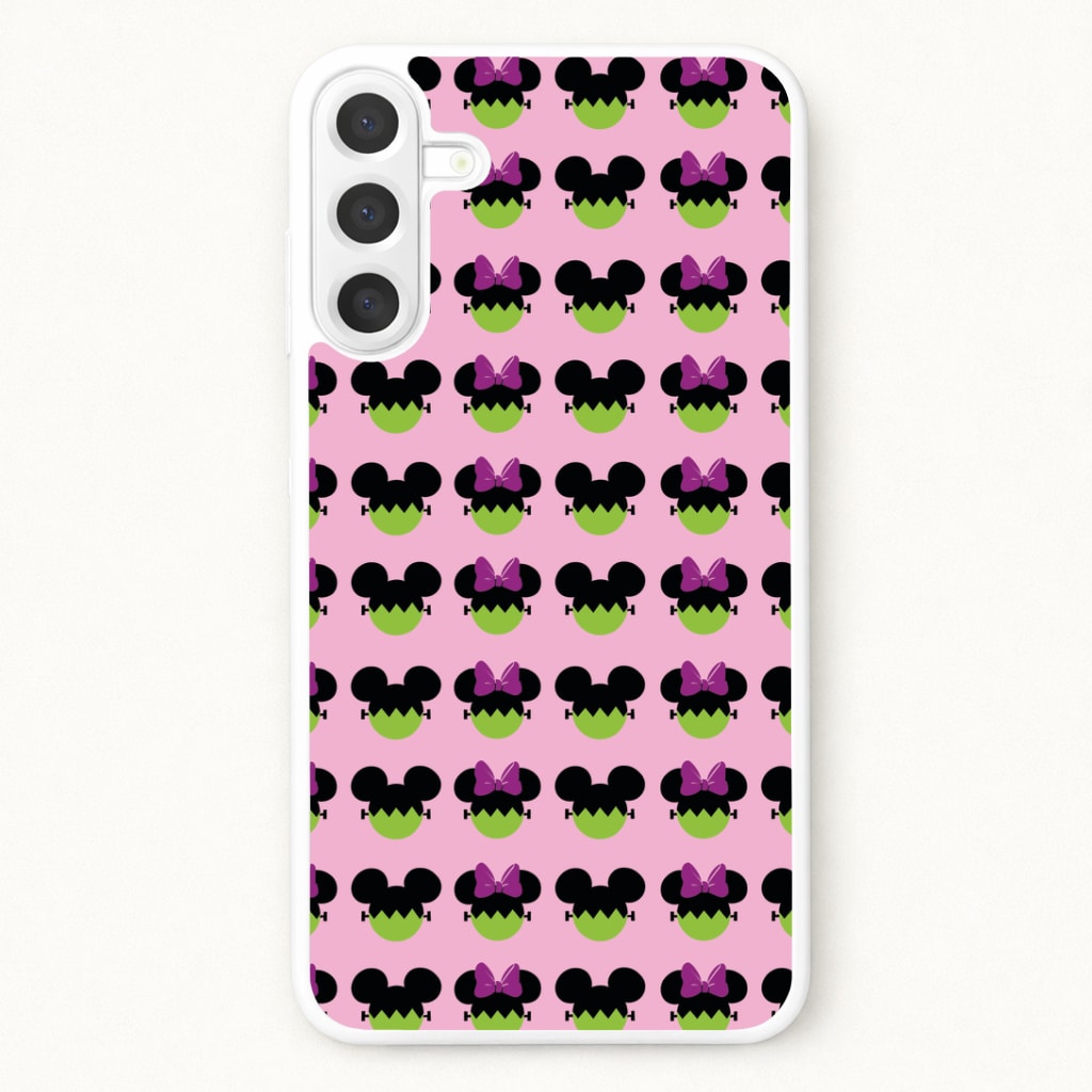 Frankenstein Mice Pattern Halloween Phone Case for Galaxy A17