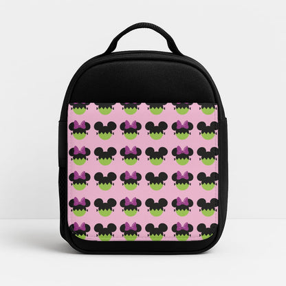 Frankenstein Mice Pattern Halloween Insulated Lunchbox