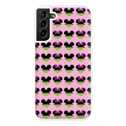 Frankenstein Mice Pattern Halloween Phone Case for Galaxy S21 Plus