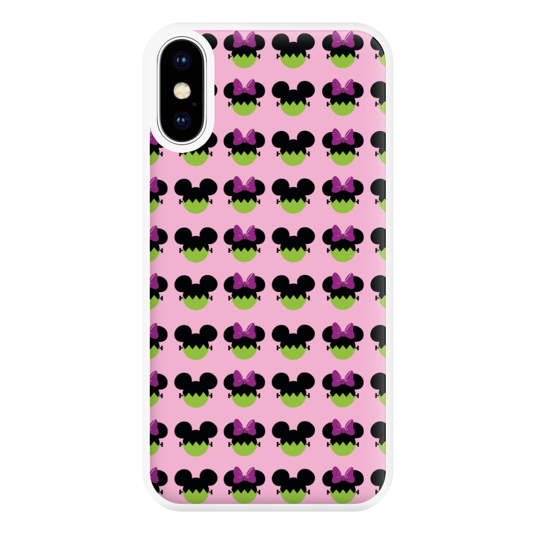 Frankenstein Mice Pattern Halloween Phone Case for iPhone XS Max