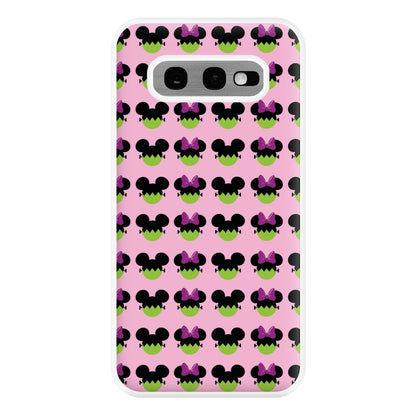 Frankenstein Mice Pattern Halloween Phone Case for Galaxy S10e