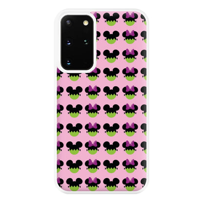 Frankenstein Mice Pattern Halloween Phone Case for Galaxy S20 Plus