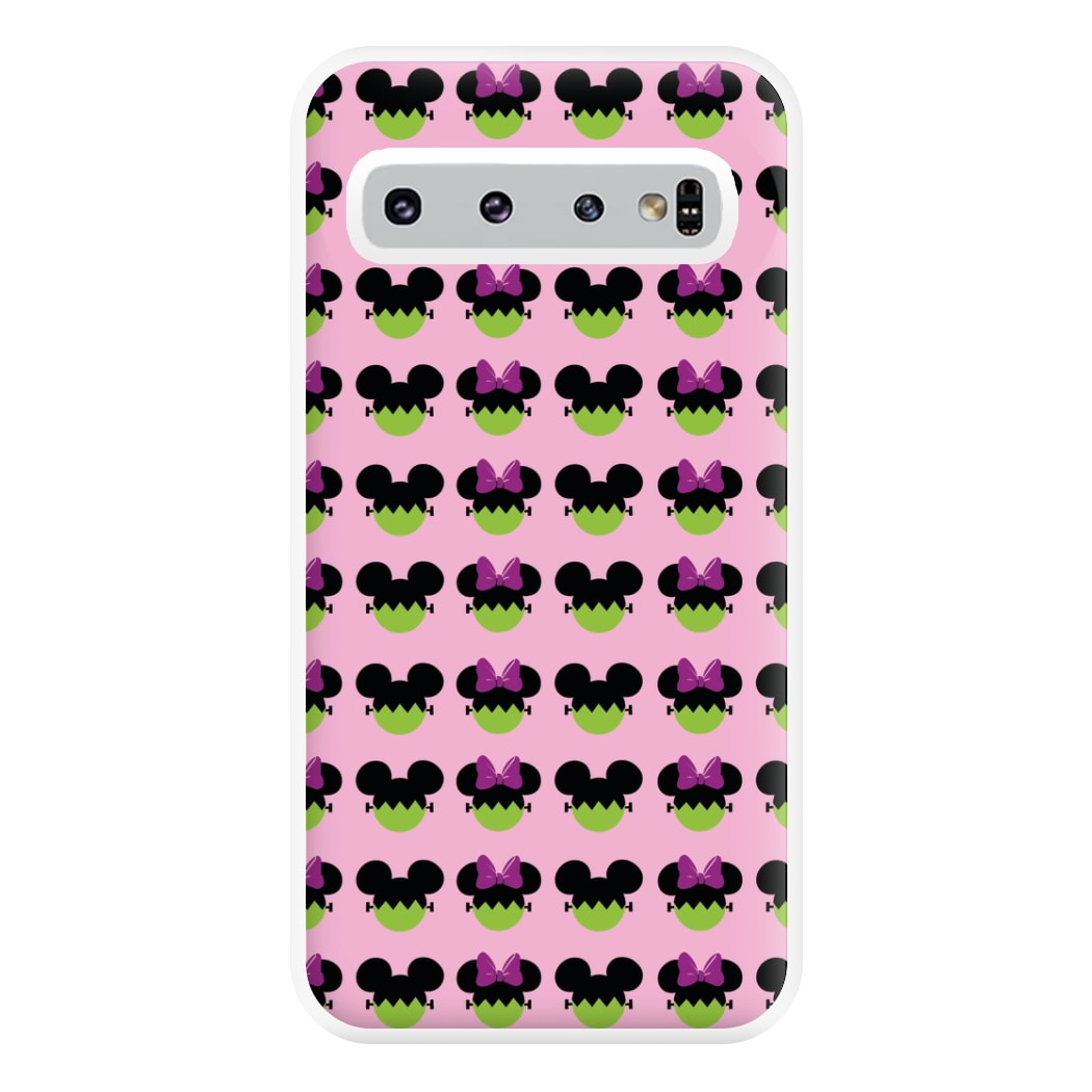 Frankenstein Mice Pattern Halloween Phone Case for Galaxy S10 Plus