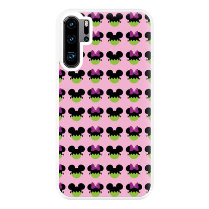 Frankenstein Mice Pattern Halloween Phone Case for Huawei P30 Pro