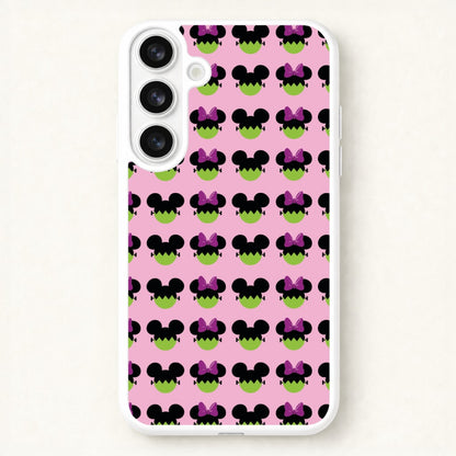 Frankenstein Mice Pattern Halloween Phone Case for Galaxy S26