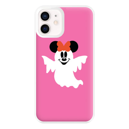 Female Mouse Ghost Halloween Phone Case for iPhone 12 Mini