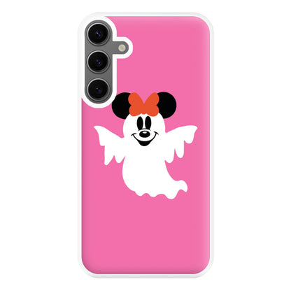 Female Mouse Ghost Halloween Phone Case for Galaxy S24FE