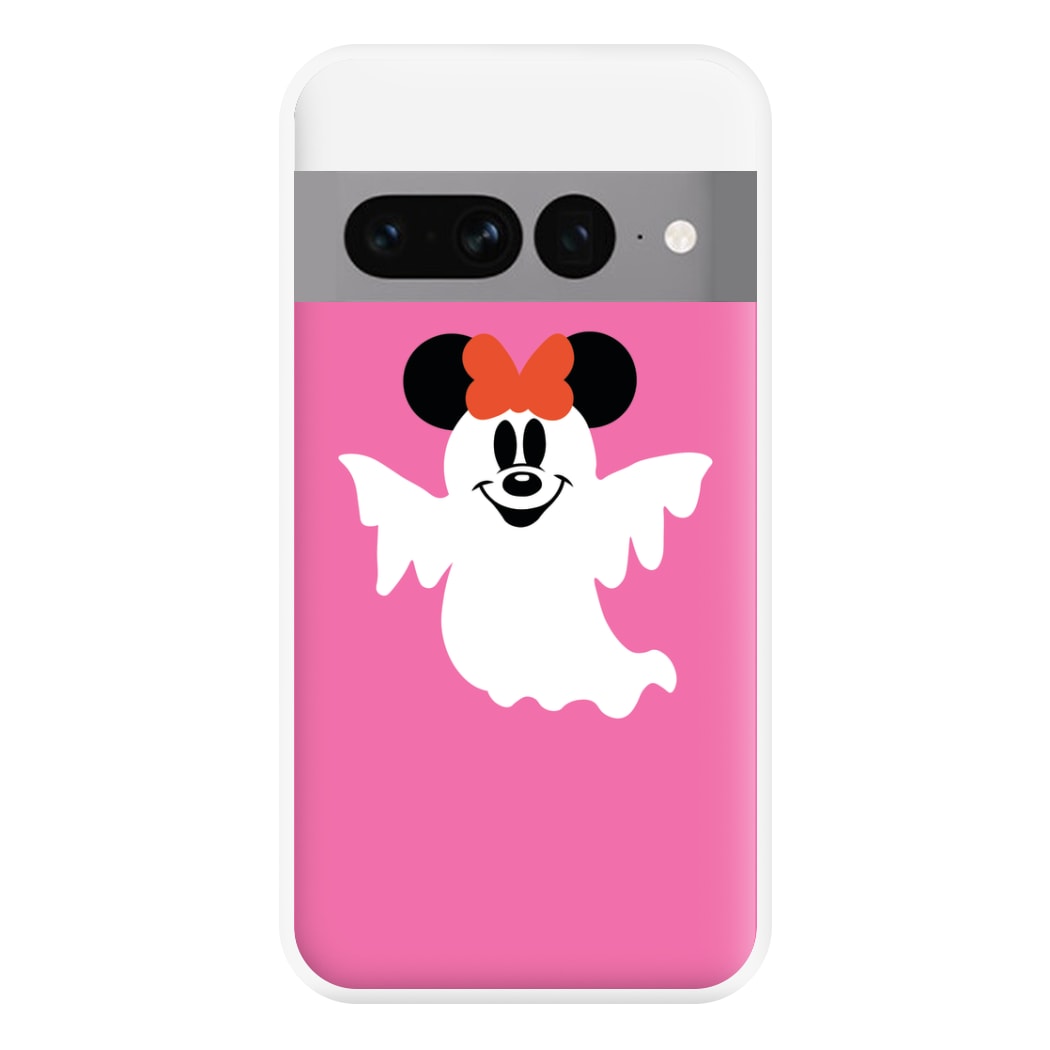 Female Mouse Ghost Halloween Phone Case for Google Pixel 7 Pro