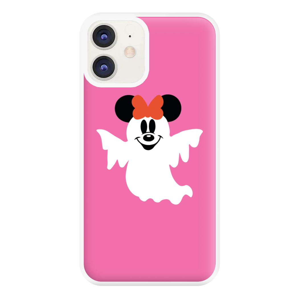 Female Mouse Ghost Halloween Phone Case for iPhone 12 / 12 Pro