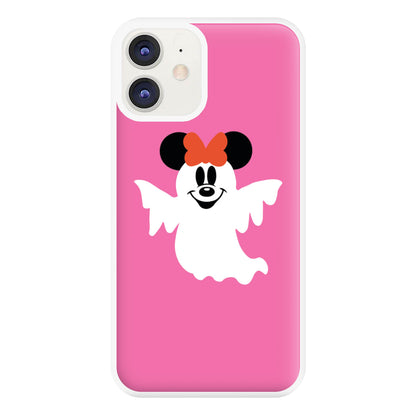 Female Mouse Ghost Halloween Phone Case for iPhone 12 / 12 Pro