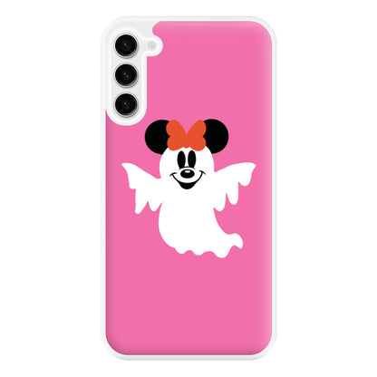 Female Mouse Ghost Halloween Phone Case for Galaxy S23FE