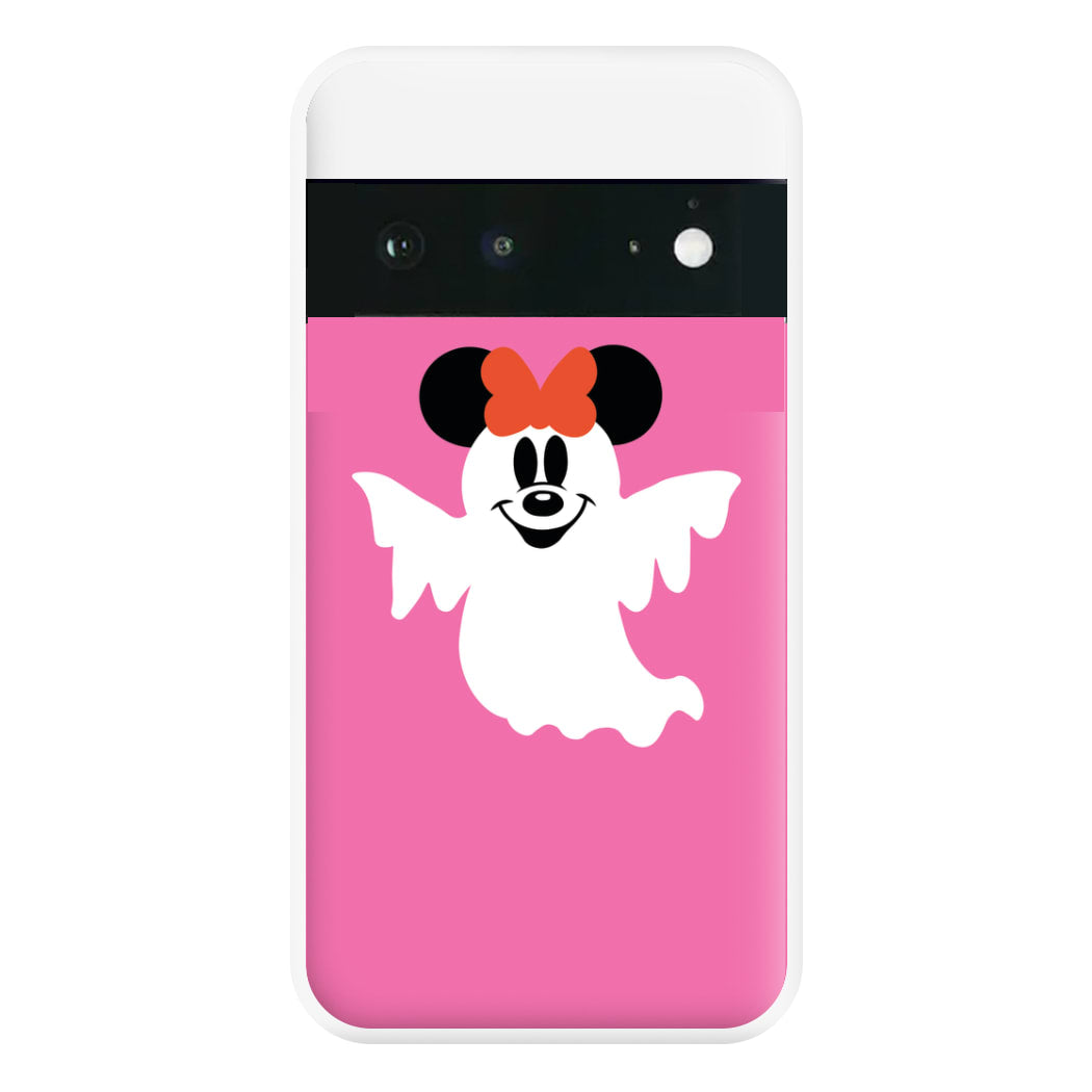 Female Mouse Ghost Halloween Phone Case for Google Pixel 6a