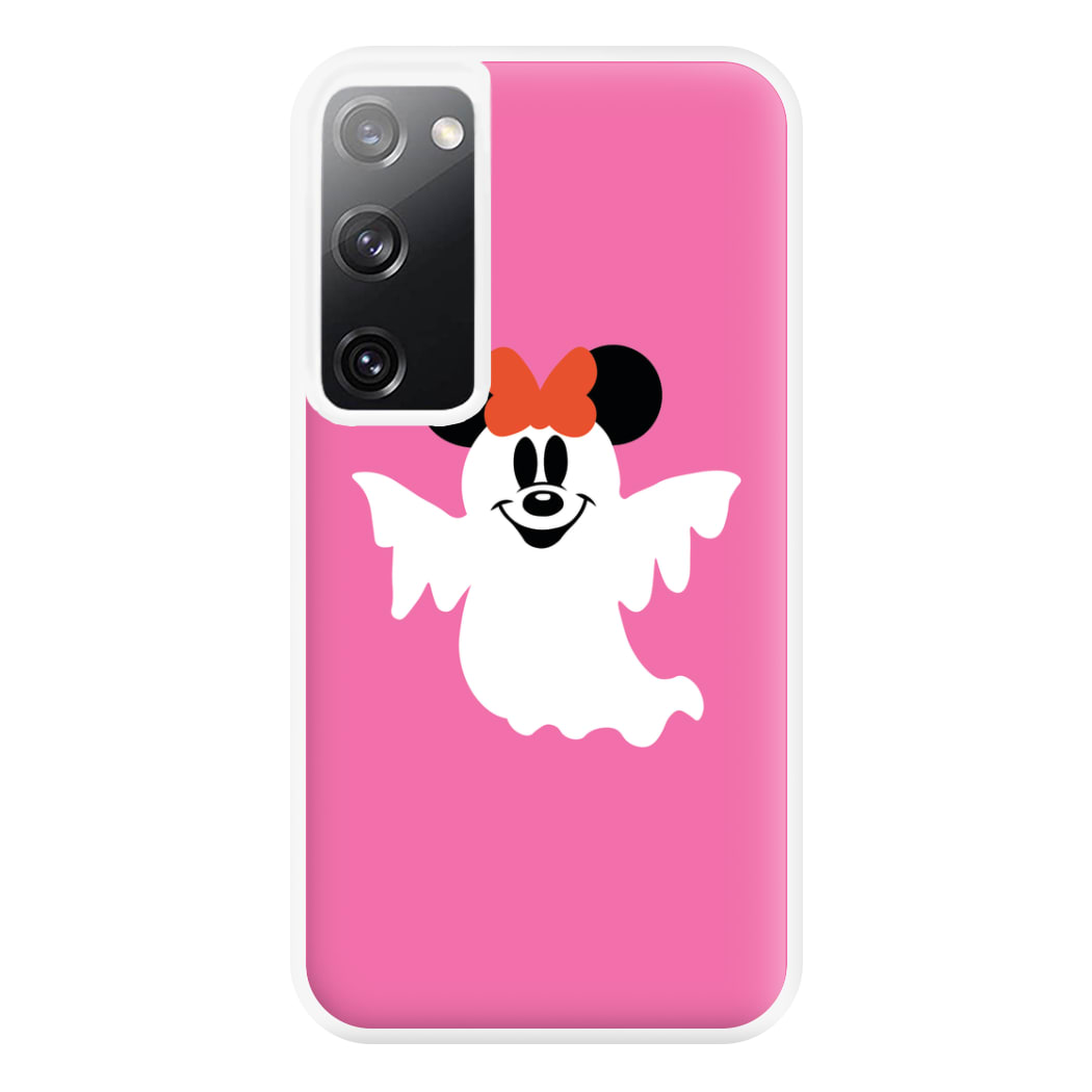 Female Mouse Ghost Halloween Phone Case for Galaxy S20