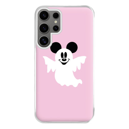 Mouse Ghost Halloween Phone Case for Galaxy S24 Ultra